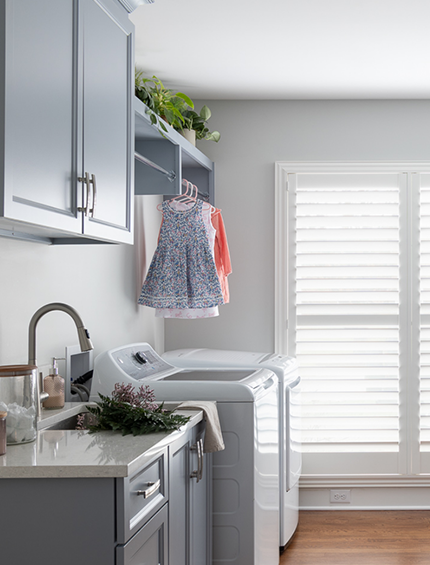 Hurstbourne Mudroom & Laundry — Organized and Ready for Real Life