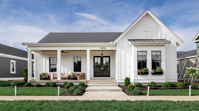 Custom new home detail